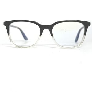 Carrera CA6641 3NV 145 Eyeglasses Frames Black Clear Ombre Square Mens 21546